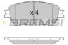 BREMSI BP3209 Brake Pad Set, disc brake